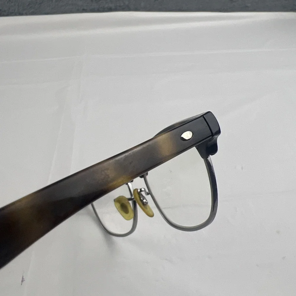 Ray-Ban RB1548 3650 Kids Eyeglasses Frames Tortoise Silver Clubmaster 45-16-125